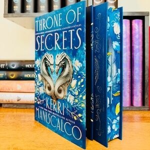 Fairyloot Exclusive Signed Edition Throne Of Secrets by Kerri Maniscalco